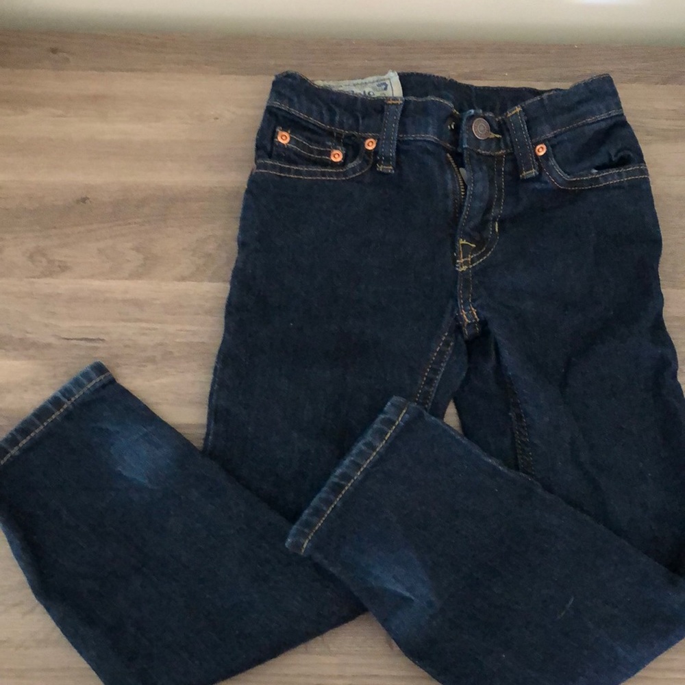 Ralph Lauren toddler boy jeans dark wash slim